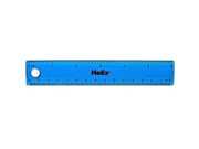 Helix Standard Ruler 6 inches Assorted Colors Color May Vary 1 Ruler 13107