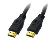 Xbox 360 PS3 HDMI Cable 1.8m Metal Netting Braids Ver 1.3 Black