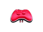 Generic Airform Hard Pouch Case Bag Sleeve Compatible for Microsoft Xbox 360 Wireless Controller Color Red