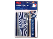 MLB NY New York Yankees 4pc Stationery Set in Bag
