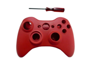 Generic Replacement Case Shell Button Kit Compatible for Microsoft Xbox 360 Wireless Controller Color Red