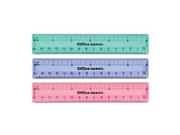 Office Depot Plastic Ruler 6in. Assorted Colors No Color Choice NB 20110517