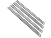Preicse Stainless Steel Ruler SAE and Metric 2 Pc Pack Pack of 2 Sets