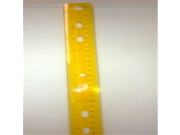 C Line 12 Plastic Ruler 1 Each Color May Very