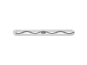 12 Aluminum Wave Ruler Standard Metric Gray Sold as 1 Each