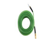 115156 1 4 in. x 100 ft. Polyurethane Air Hose with Industrial Fittings Green