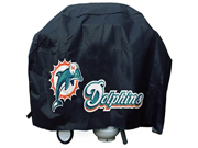 Miami Dolphins Deluxe Grill Cover
