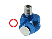 Generic YZ_7**0390**8**YZ_7 360 Degree Degree Swivel Connector or for Solid Brass ose T 1 4 NPT Solid for Air Hose Tools YZ_US7_160510_2620