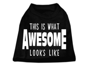 This is What Awesome Looks Like Dog Shirt Black XXXL 20