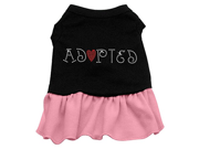 Adopted Dresses Black with Pink XS 8