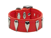 Heart Leather Red 14