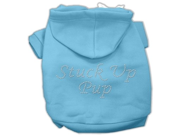 Stuck Up Pup Hoodies Baby Blue XS 8