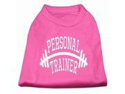 Personal Trainer Screen Print Shirt Brigtht Pink 4X 22