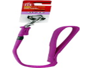 Dogit Nylon Double Ply Dog Leash with Silver Plate Bolt Snap X Large 48 Inch Purple