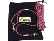 Leashinabag Lightweight 15 Ft. 1 4 Flag Pet Tie Out with Handle Loop. For Dogs up to 70 Pounds. 100% USA Made.