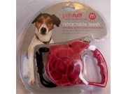 Petstuff Retractable Dog Leash up to 44 Lbs. 10 Ft. Hot Pink Print