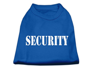Security Screen Print Shirts Blue XXL 18