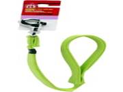 Dogit Nylon Single Ply Dog Leash with Silver Plate Bolt Snap Small 3 8 Inch Green