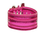 3 8 10mm Metallic Two Tier Collar Pink Small