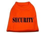 Security Screen Print Shirts Orange Sm 10