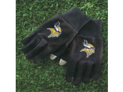 Minnesota Vikings Black Texting Gloves