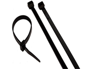 Morris Products 20256 Ultraviolet Black Nylon Cable Ties 50LB 11