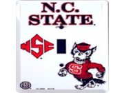 Dixie LS 10002 North Carolina State University Metal Novelty Light Switch Cover Plate