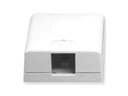 ICC SURFACE 1WH IC107SB1WH SURFACE BOX 1PT White