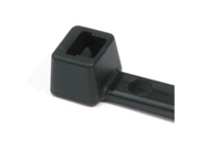 T18R0C2 4in Black Nylon Cable Ties 18 lb 100 Pack by Hellermann Tyton