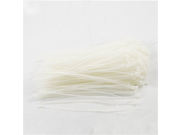 uxcell 500 Pcs White Plastic Cable Zip Tie Fasten Wrap 185mm x 2mm