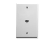 Wall Plate Voice 6P6c White