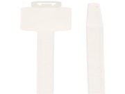 7.8 in Vertical Style Identification Cable Ties 50 lb Tensile Strength 100 Count