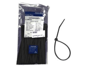 C.R. LAURENCE NT40BL CRL Black 4 Nylon Cable Ties by C.R. Laurence
