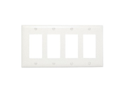 WHT 4G 4Deco Wall Plate