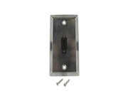 HDMI Wallplate Stainless Steel