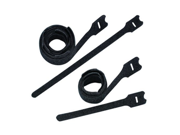 Panduit HLTP2I X0 Tak Ty Hook And Loop Cable Tie UL Listed Loop Tie Black 40lbs Min Tensile Strength 1.91 Max Bundle Diameter 0.500 Width 8.0 Length P
