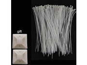Nylon Cable Ties in White 5.75 x0.11 130pcs