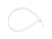 Offex OF 30CV 00191 Nylon Cable Tie 100 Pieces 11 5 8 Inch White