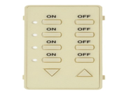 Leviton DCK4D A Color Change Kit for 4 Address Decora Home Controls DHC Controller Almond