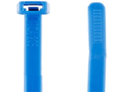 Hellermann Tyton T18R6C2 Standard Cable Tie 4 Long 18lb Tensile Strength PA66 Blue Pack of 100