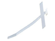 CABLE TIE 18 LB. IDENTIFICATION TYPE .312 X 1 PAD 4 LENGTH NATURAL NYLON 100 BAG by NTE Electronics
