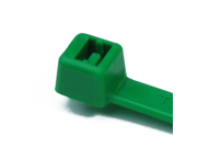 Hellermann Tyton T50L5C2 Standard Cable Tie 15.35 Long 50lb Tensile Strength PA66 Green Pack of 100