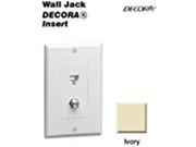 Leviton Ivory Decora Phone Video Jack Wall Plate 40959 ID