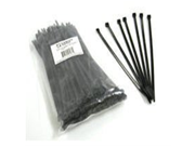200 Pack 11.5Inch Black Cable Ties 2 Pack