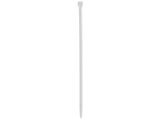 1 Temperature Rated Cable Ties 100 pk White 11 Temperature rated cable tie Natural nylon 500234