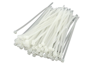 Leviton 12540 4WH 4 Inch Cable Ties White 100 Pack