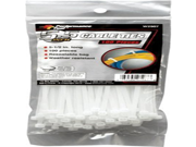 100 Pc. 5.5 Inch White Cable Ties 2Pack