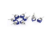 uxcell 8pcs AC 125V 6A 2 Position ON ON M6 Panel Mounting SPDT Toggle Switch