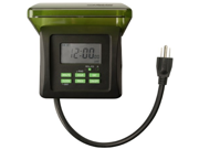 Woods 50015 Outdoor 7 Day Heavy Duty Digital Outlet Programmable Timer