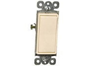Decorative Switches Almond 3 Way 15A 120 277V Pkg of 2